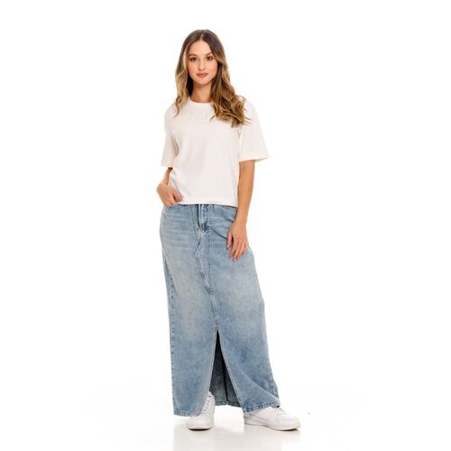 Camiseta Manga Corta Para Mujer Girbaud