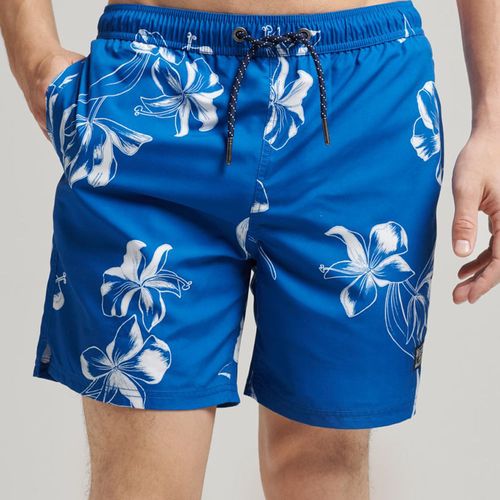 Pantaloneta Corta Para Hombre Vintage Hawaiian Superdry