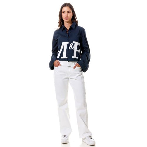 Camisa Manga Larga  Para Mujer Girbaud