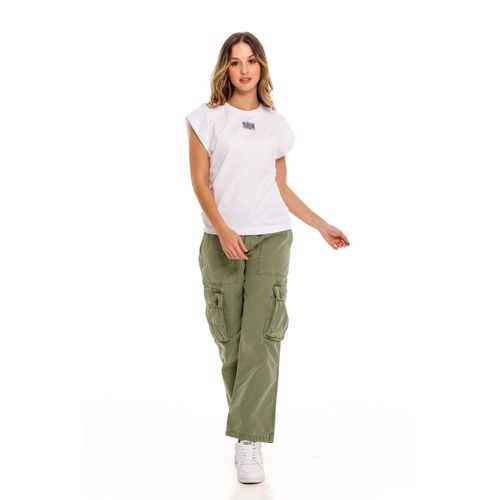 Camiseta Manga Sisa Para Mujer Girbaud