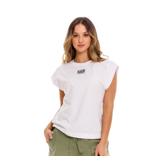 Camiseta Manga Sisa Para Mujer Girbaud