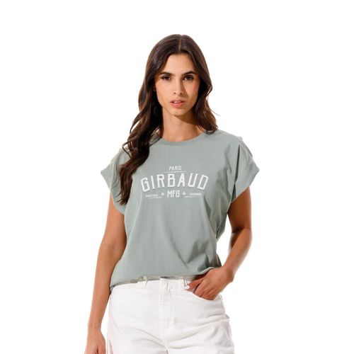 Camiseta Manga Sisa Para Mujer Stone Girbaud