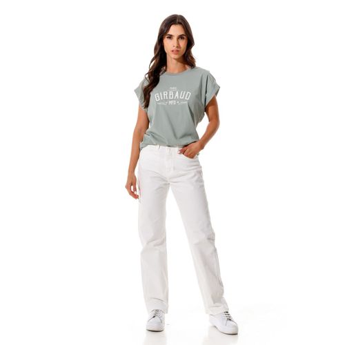 Camiseta Manga Sisa Para Mujer Stone Girbaud