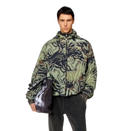 Chaqueta Rompe Vientos Para Hombre J-Leopold-Zebra Diesel