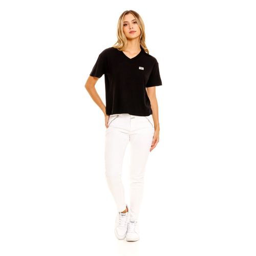 Camiseta Manga Corta Para Mujer Rosé Girbaud