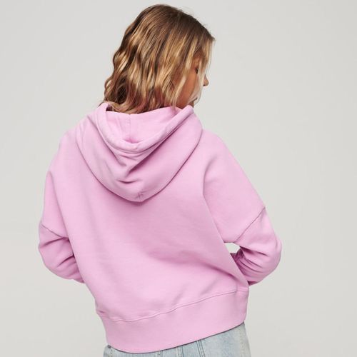 Buzo Cerrado Para Mujer Sportswear Boxy Hood Superdry