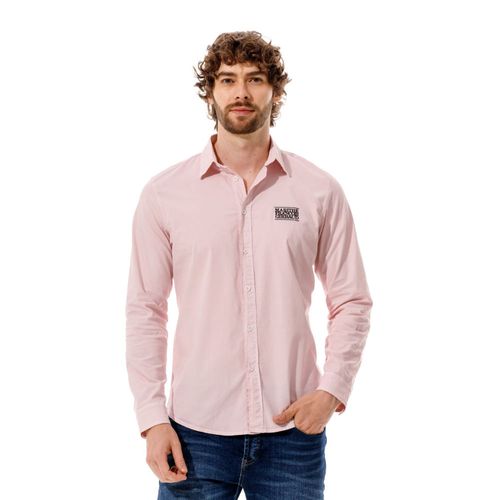 Camisa Manga Larga  Para Hombre Atelier Girbaud