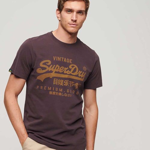 Camiseta Para Hombre Premium Goods Graphic Superdry