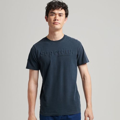 Camiseta Para Hombre Vintage Terrain Emboss Superdry 55517