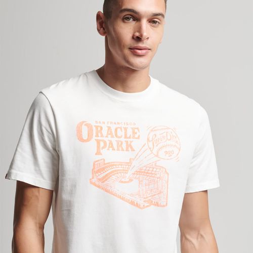 Camiseta Manga Corta Para Hombre Vintage City Souvenir Mw Superdry