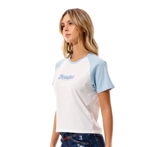 Camiseta Manga Corta Para Mujer Adele Girbaud