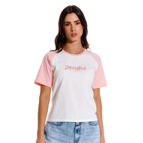 Camiseta Manga Corta Para Mujer Adele Girbaud