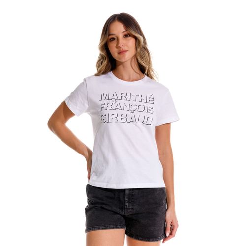 Camiseta Manga Corta Para Mujer Le-Marithé Girbaud