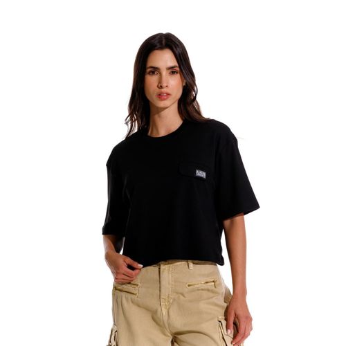 Camiseta Manga Corta Para Mujer Mazament Girbaud