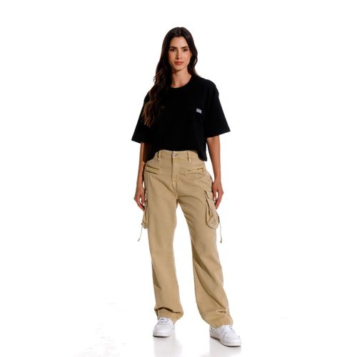 Camiseta Manga Corta Para Mujer Mazament Girbaud