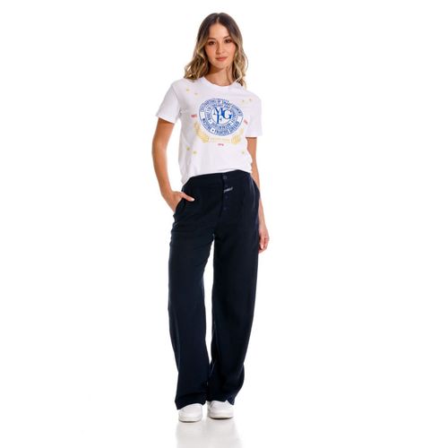 Camiseta Manga Corta Para Mujer Alice Girbaud