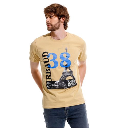 Camiseta Manga Corta Para Hombre Le-Monarque Girbaud