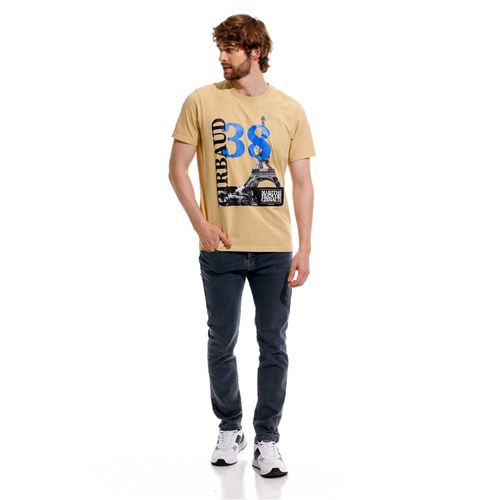Camiseta Manga Corta Para Hombre Le-Monarque Girbaud