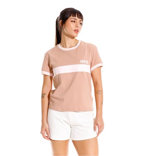 Camiseta Manga Corta Para Mujer Le Marithe Girbaud