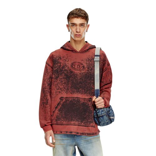 Buzo Hoodie Cerrado Para Hombre S-Baxt-Hood-Q1 Diesel