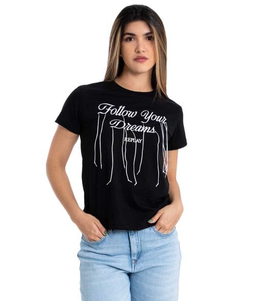 Camiseta Replay para Mujer WC3017A23608P98