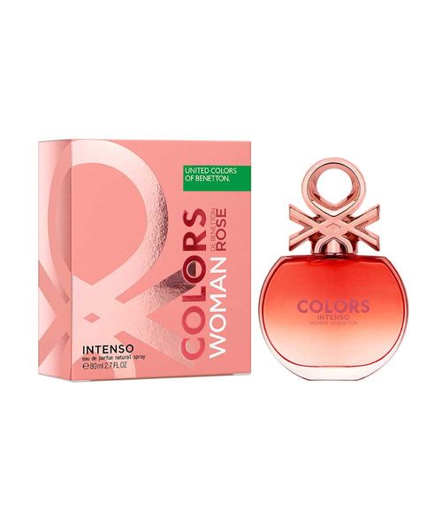 Perfume Colors Rose Intenso Benetton Mujer 80ml EDP