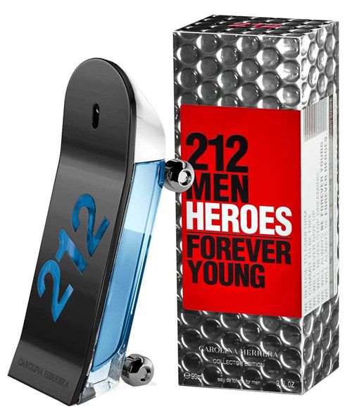 Perfume Carolina Herrera 212 Heroes Hombre 90ml EDT