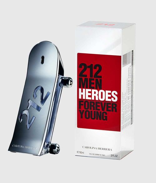 Perfume Carolina Herrera 212 Heroes Hombre 90ml EDT