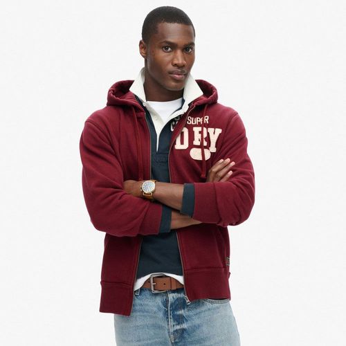 Buzo Cerrado Para Hombre Vintage Athletic Ziphood Superdry