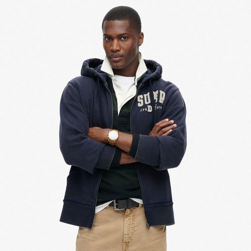 Buzo Cerrado Para Hombre Vintage Athletic Ziphood Superdry