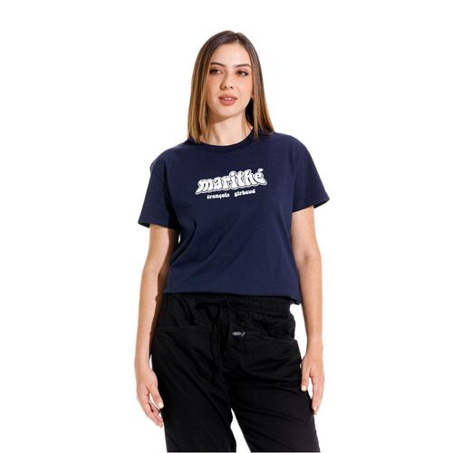 Camiseta Manga Corta Para Mujer Le Marithe Girbaud