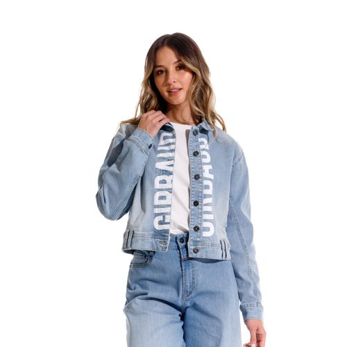 Chaqueta Denim Para Mujer Rockers Girbaud