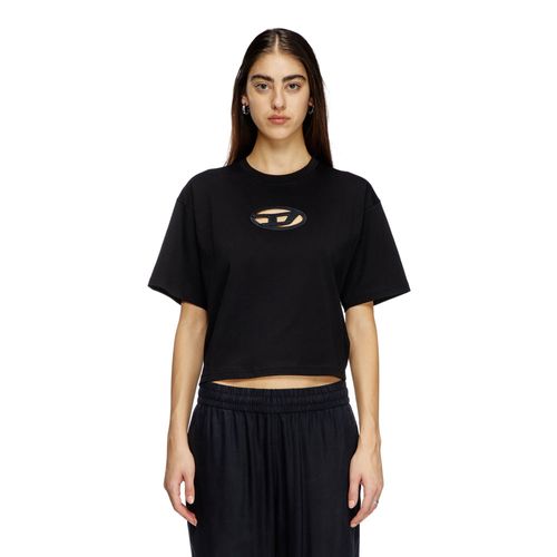 Camiseta Manga Corta Para Mujer T-Buxt-Crop-Od Diesel