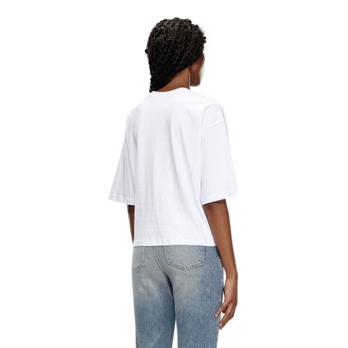 Camiseta Manga Corta Para Mujer T-Buxt-Crop-Od Diesel
