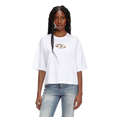 Camiseta Manga Corta Para Mujer T-Buxt-Crop-Od Diesel