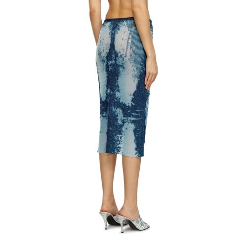 Falda Larga Para Mujer M-Begonia Diesel