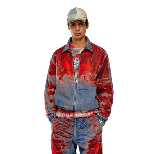 Chaqueta Rompe Vientos Para Hombre D-Krap-Fse Diesel