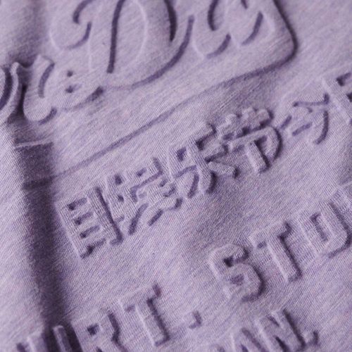 Camiseta Manga Corta Para Mujer Embossed Vl Relaxed Superdry