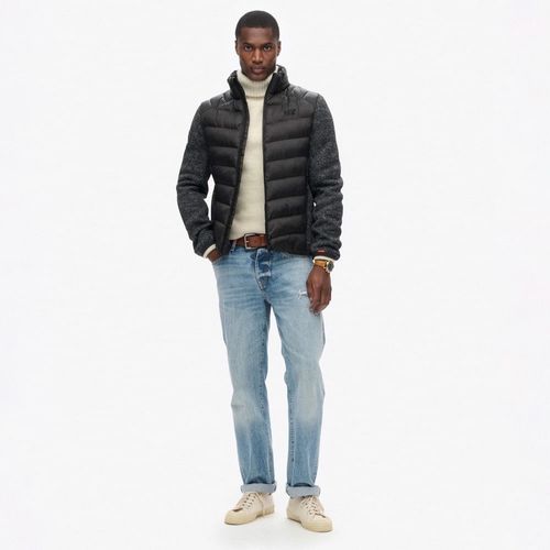 Chaqueta Padded Para Hombre Storm Knit Hybrid Padded Superdry