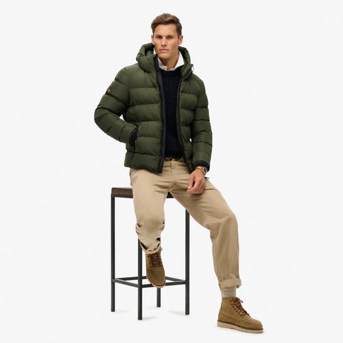 Chaqueta Padded Para Hombre Hooded Sports Superdry