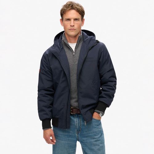 Chaqueta Casual Para Hombre Surplus Nylon Hooded Bomber Superdry