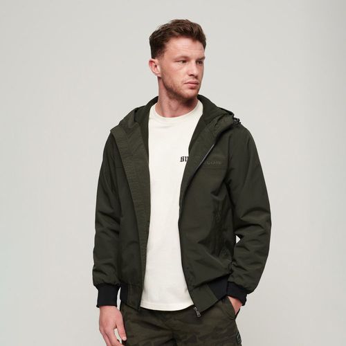 Chaqueta Casual Para Hombre Surplus Nylon Hooded Bomber Superdry