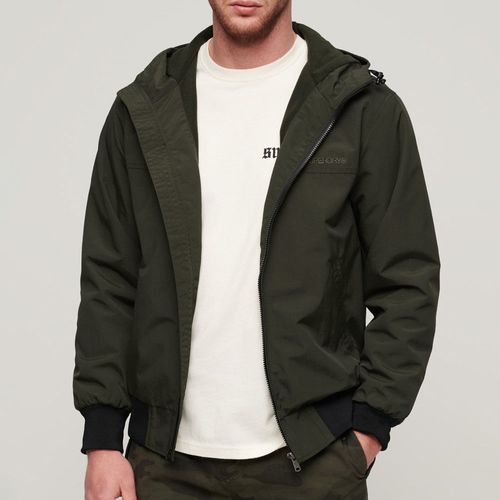 Chaqueta Casual Para Hombre Surplus Nylon Hooded Bomber Superdry