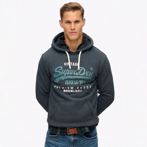 Buzo Cerrado Para Hombre Duo Vintage Logo Superdry