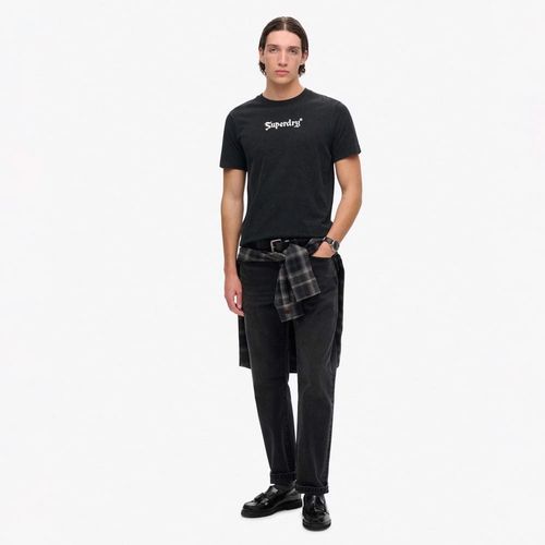 Camiseta Manga Corta Para Hombre Retro Rock Graphic Superdry