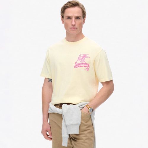 Camiseta Manga Corta Para Hombre Lo-Fi Punk Graphic Loose Tee Superdry