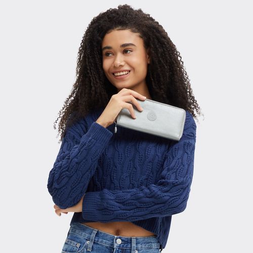 Billetera Grande Para Mujer Money World Kipling