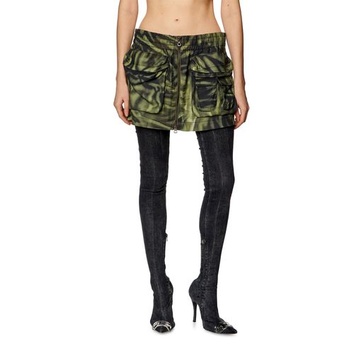 Falda Corta Para Mujer O-Mirty Falda Diesel