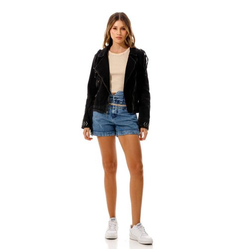 Chaqueta Denim Para Mujer Rockers Girbaud