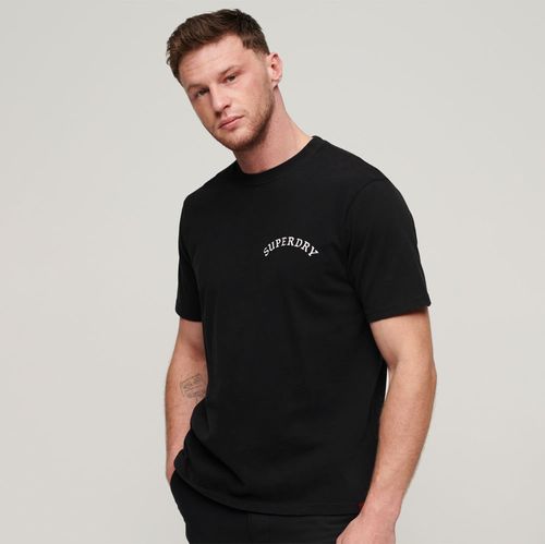 Camiseta Manga Corta Para Hombre Tattoo Graphic Loose Superdry